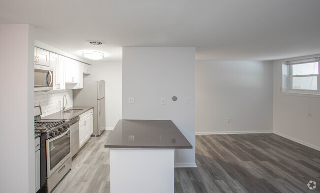 Kitchen, 2BR, 1BA 862 SF - Andorra Point