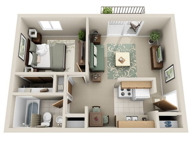 Euclid Apartments – 1 Bedroom 1 Bathroom