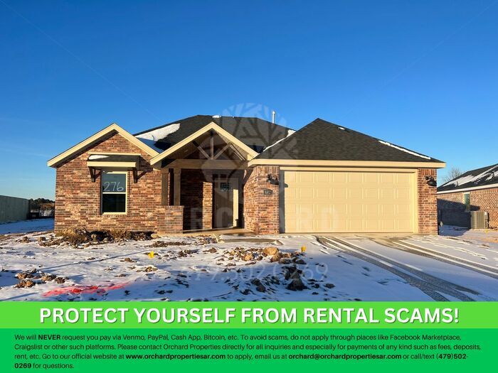 Tontitown SingleFamily Home Popular Hu... House Rental in Springdale, AR