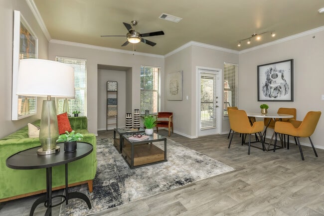 Modern Apartment Living Rooms in Dallas, TX – The Woods of Five Mile Creek - The Woods Of Five Mile Creek
