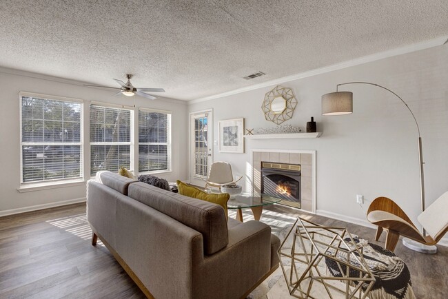 Living Room - Elements of Madison Apartments