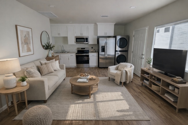 Kitchen /Living area virtually staged - 4823 5th Ave