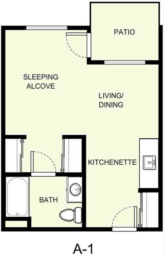 Plano de planta - Holiday Warburton Place