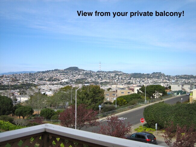 YOUR view! Private Balcony - 1028 San Luis Cir