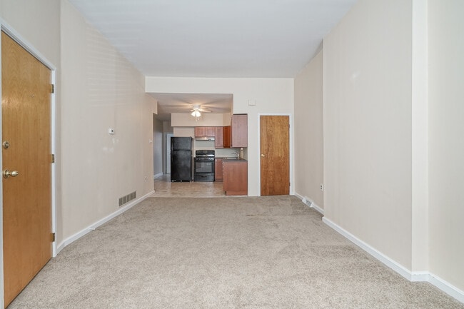 View from living room into kitchen - 1217 Snyder Ave