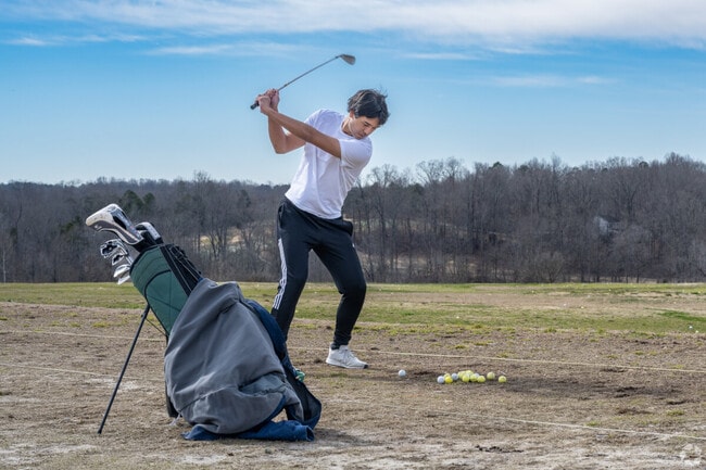 You can really work on your swing at the range at Winding Creek Golf Course in Thomasville.
