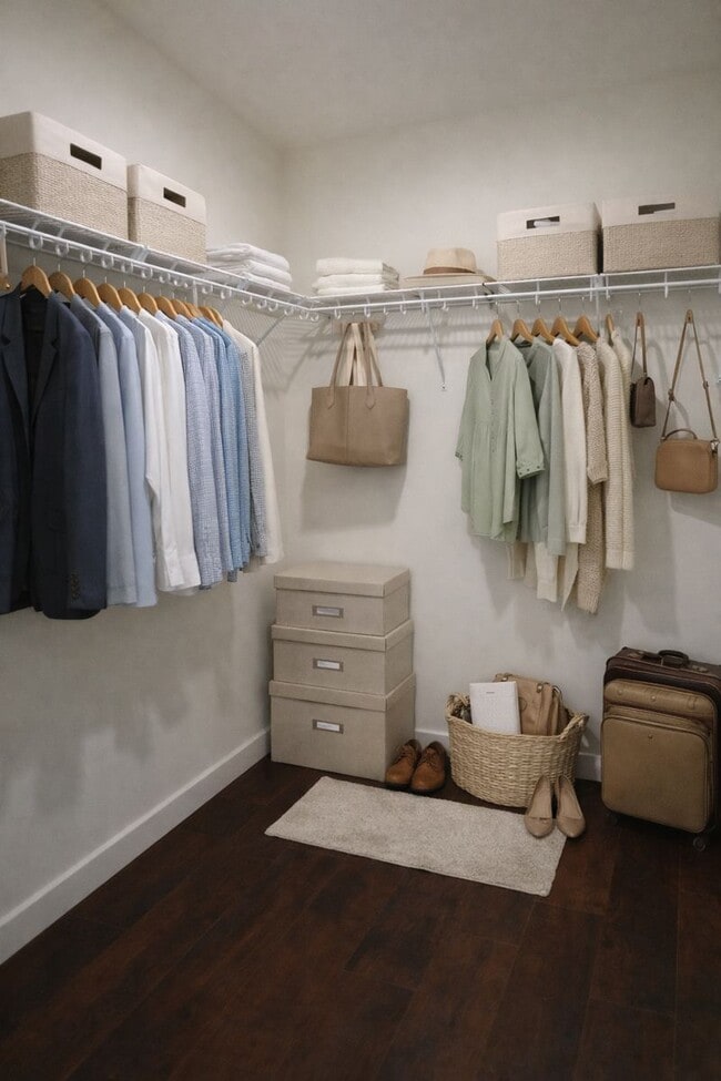 Main Bedroom Walk In Closet - The Pinnacle at Swiftwater
