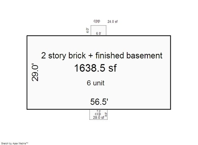 Floorplan - 308 Hilbert St