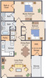 2 BEDROOM 1.5 BATH