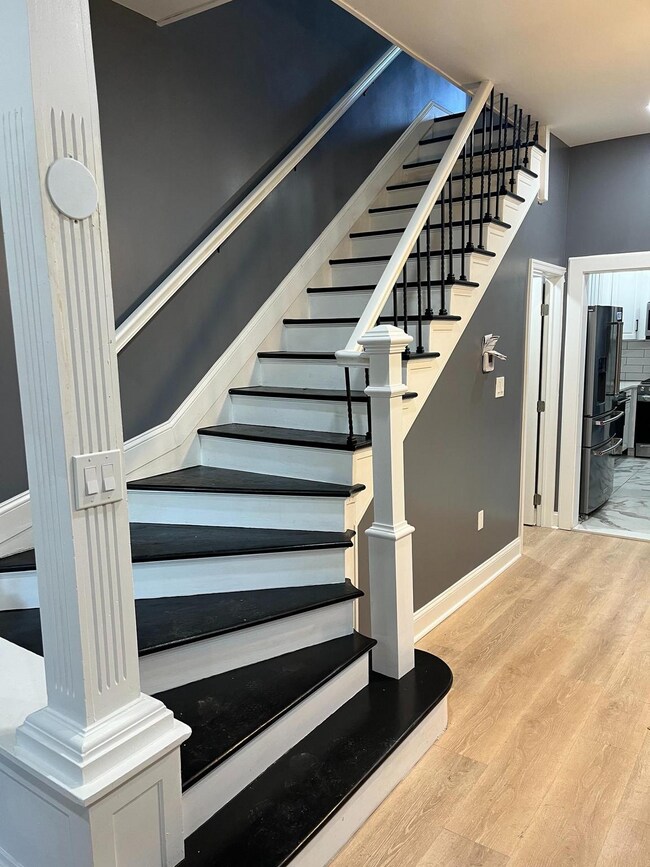 Staircase to first floor - 1620 N 26th St