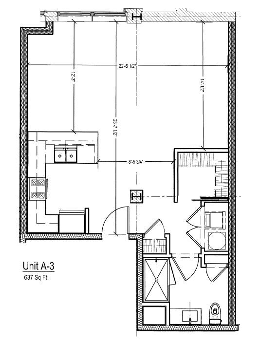 The East End Lofts – Spacious Studio