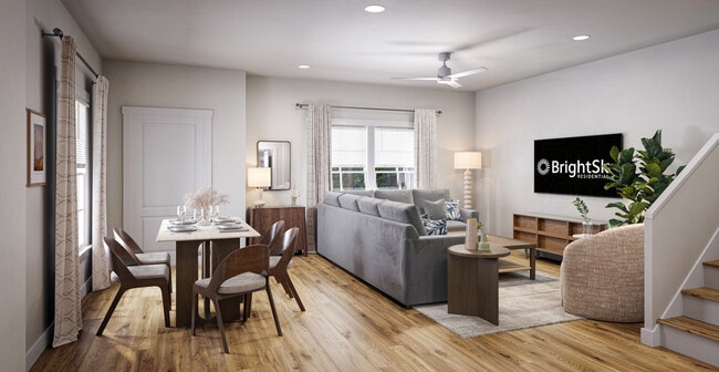 Spacious floorplans - Oaks at Wendell