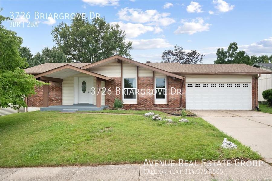 3726 Briargrove Dr, Florissant, MO 63031 House Rental in Florissant, MO