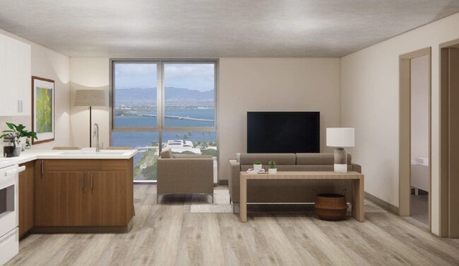 Hermosos interiores y vistas en Naulu Apartments - Naulu