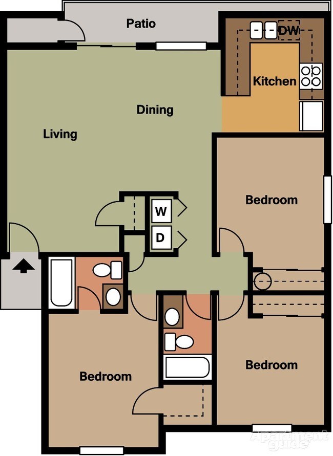 Trailside Apartments Apartments Lacey, WA