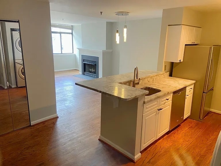 Entryway, Kitchen, Living ROom - 1312 Massachusetts Ave NW