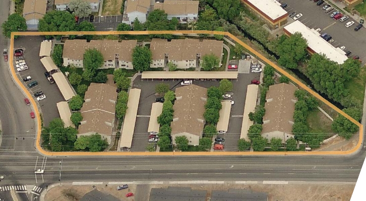 Aerial Photo - El Chaparral Apartments