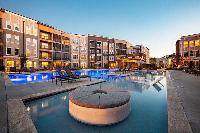 Resort-style Swimming Pool with Tanning Ledge and Sundeck - Bexley Sugarloaf