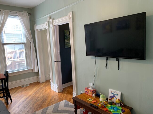 Living Room - Wall Mount TV - 3015 N Clifton Ave