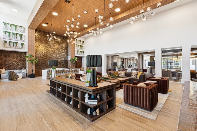 Our open-concept clubroom is perfect for socializing or getting some work done - Ona