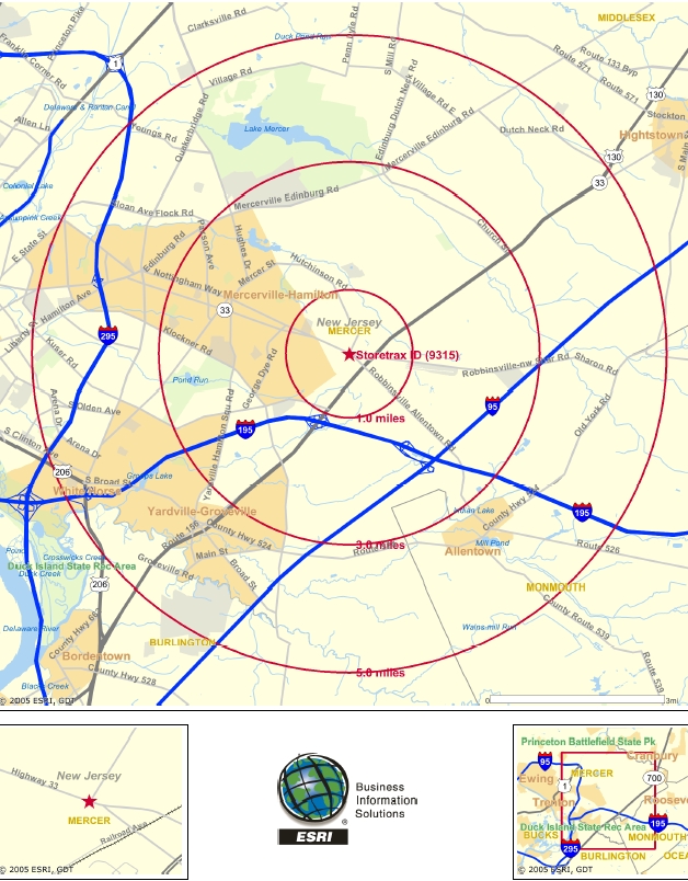 Map - The Lofts at Town Center