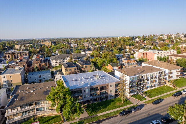 Aerial Photo - Spring Garden Terrace Apartments