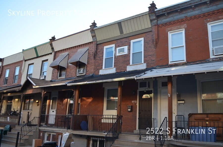 2522 S Franklin St, Philadelphia, PA 19148 House Rental in