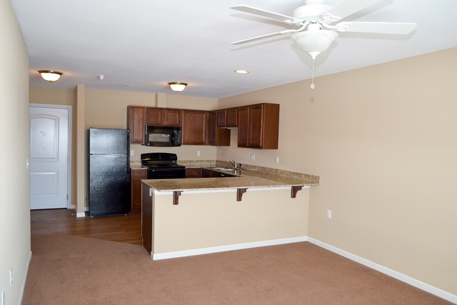 ¡Cocina completamente equipada - Timberline Terrace Apartments