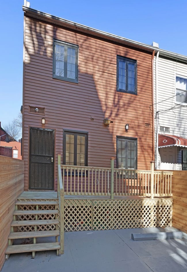 View from backyard/alley - 602 Lexington Ave Apartments