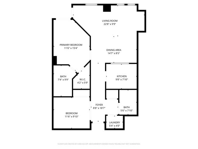 Photo - 2-bed, 2-bath condo in secure building with private laundry and city views