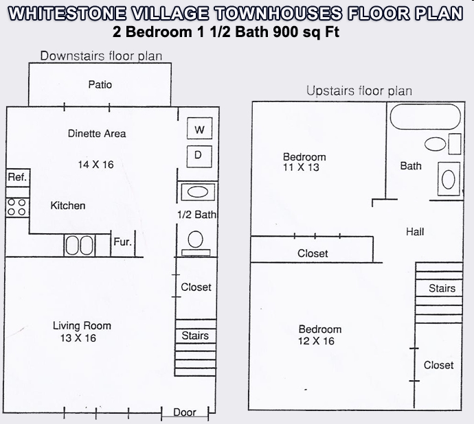 2BR/1BA - Whitestone Village