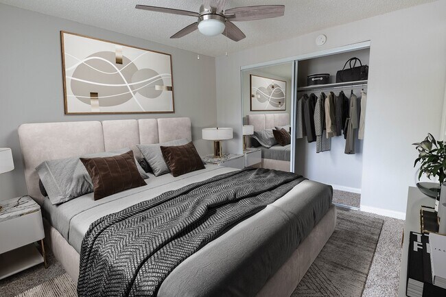 1 habitación, 1 baño - Dormitorio actualizado (tipo A) - Roman Villa Apartments