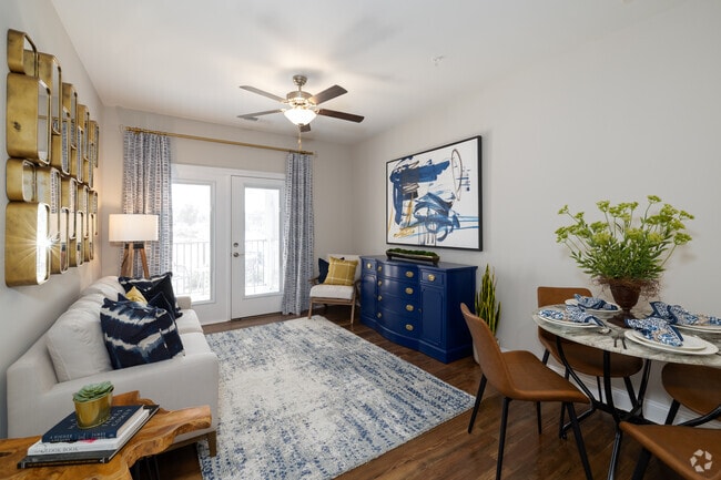 2BR, 2BA - 1,129SF - Living Room - Brigham Ridge Apartments
