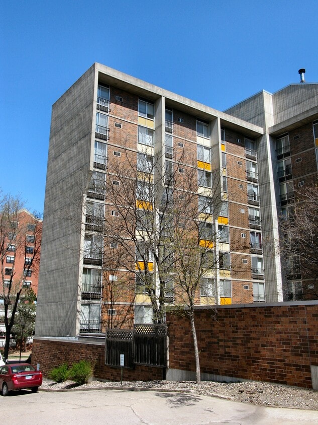 West wing from the south - Jordan Towers