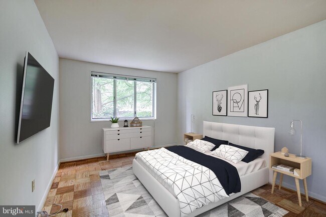 Bedroom - 10200 Rockville Pike Apartment