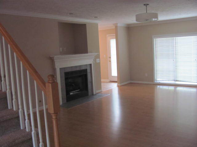 Sala de estar con chimenea de gas - 2243 Whitney Ct