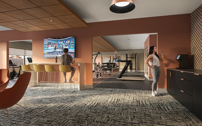 Fitness Center - The Residences at Clinton Square
