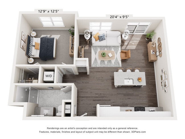 Plano de planta - Trinity Estancia