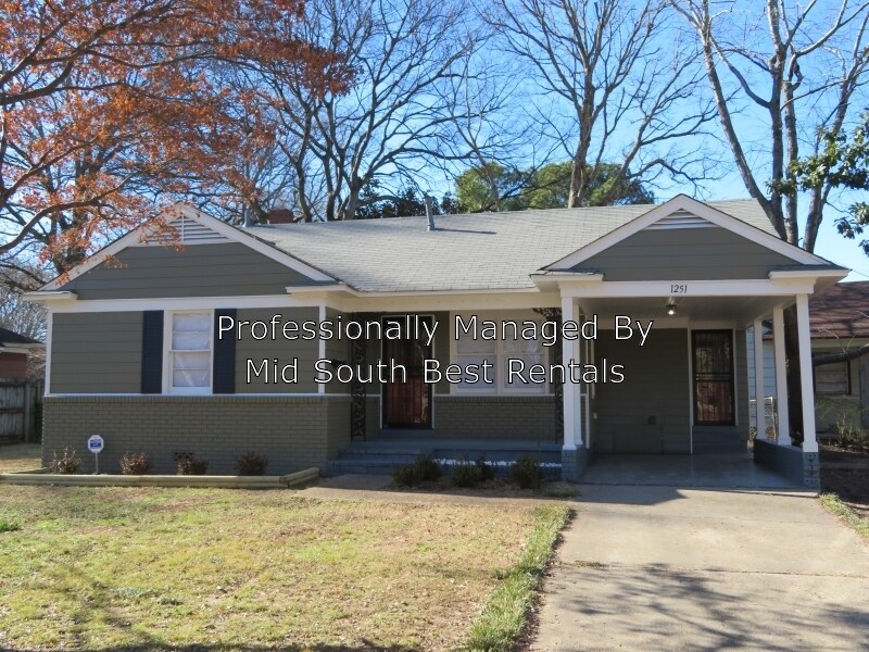 1251 Weiner Rd, Memphis, TN 38122 House Rental in Memphis, TN