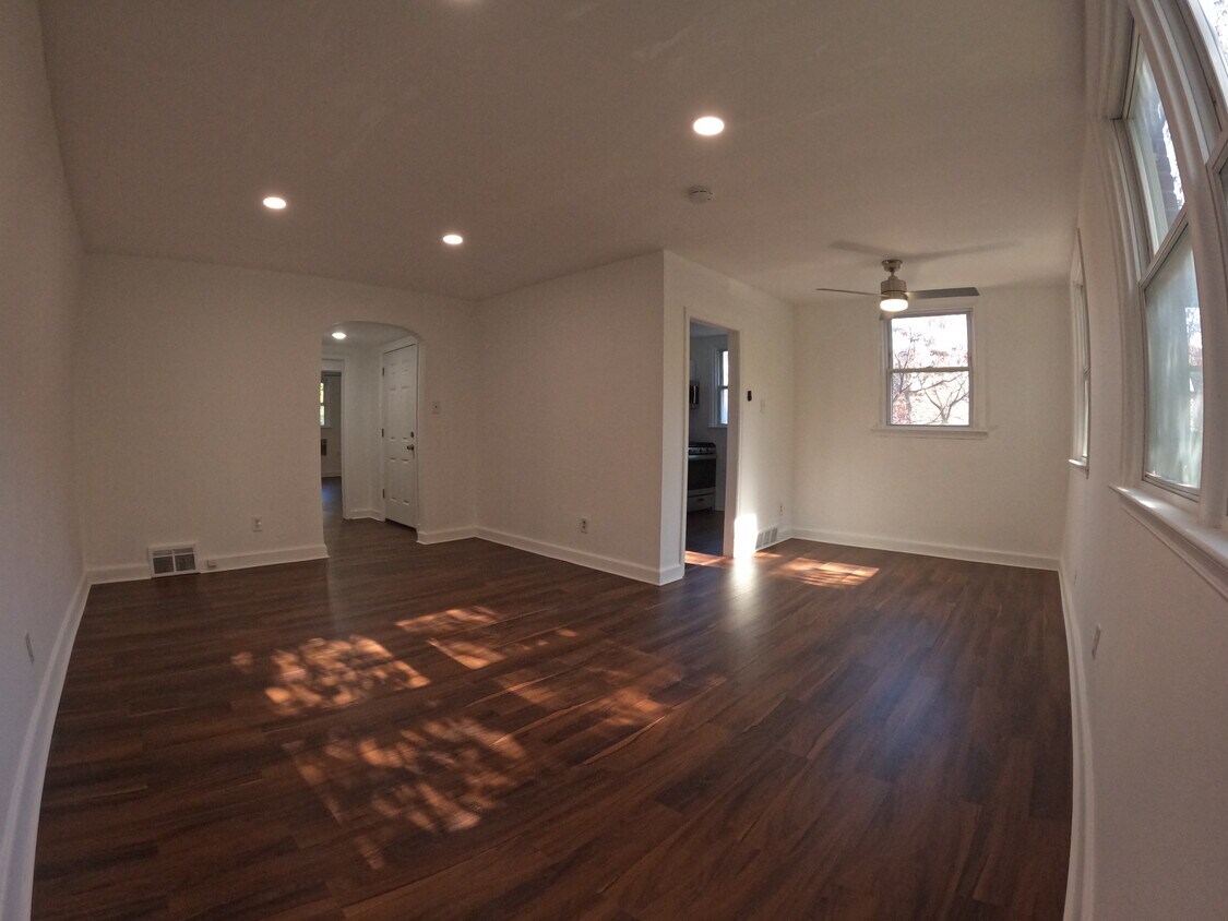 Living room and dining area - 869 W Walnut Ln