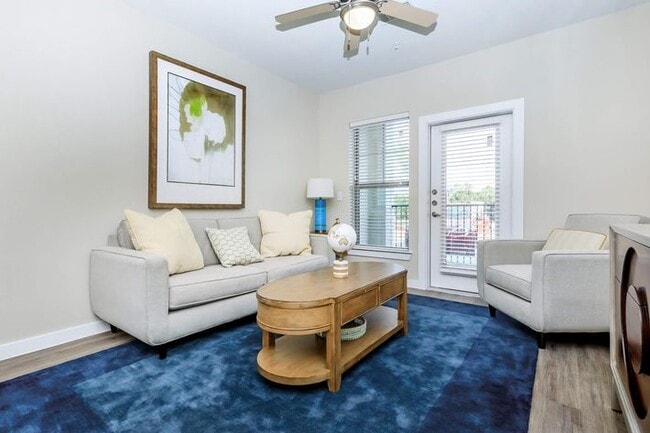 Spacious Living Room with Natural Light - Hills at Leander, A 62+ Community