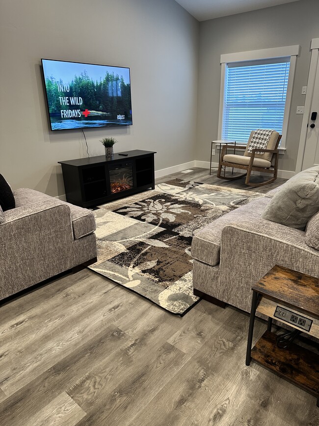 Living Room with 70" smart TV - 2245 Bryan Ln