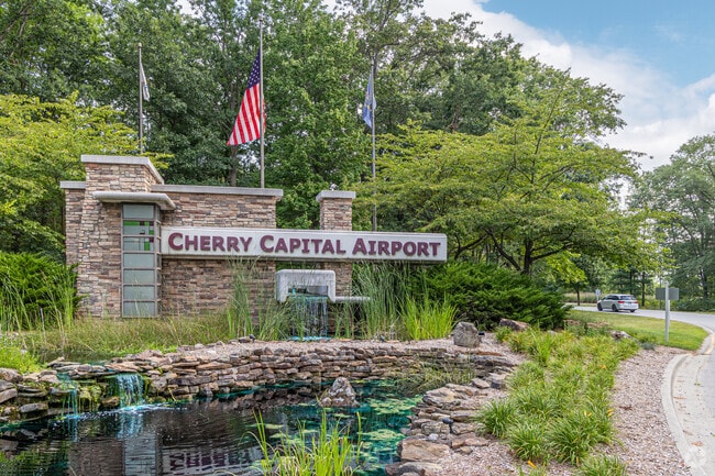Cherry Capital Airport is just a short drive away from Downtown Traverse City.