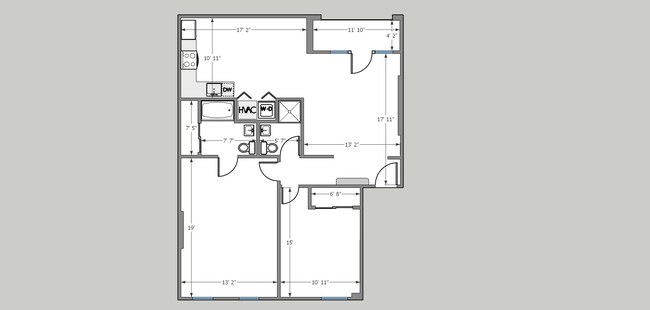 Plano de planta - The Saint Clair