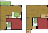 2 Bed Loft 1222