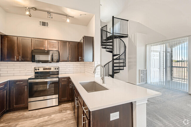 A Typical Kitchen at Fox Run Lofts - Fox Run Lofts