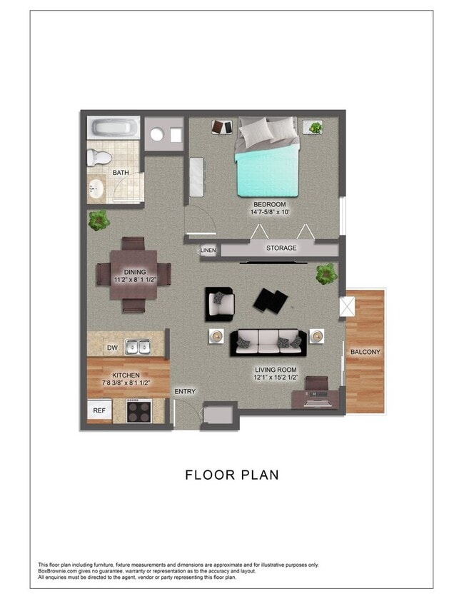 Building Photo - 1 Bedroom, 1 bath - middle floor with Balcony