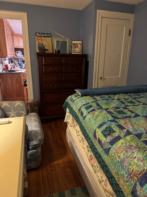 Bedroom w/view of kitchen - 72 Falcon St