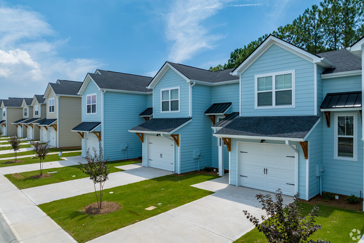 Front of Homes para planos de planta de "The Hammond" y "The Greeneway" - Covey Homes Sweetwater