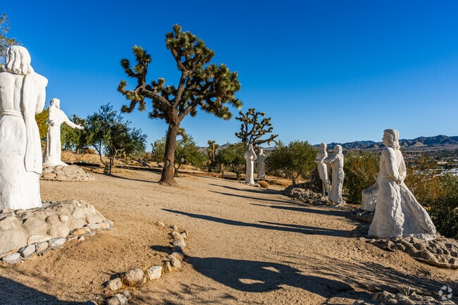 Many visit Desert Christ Park to experience it's history.